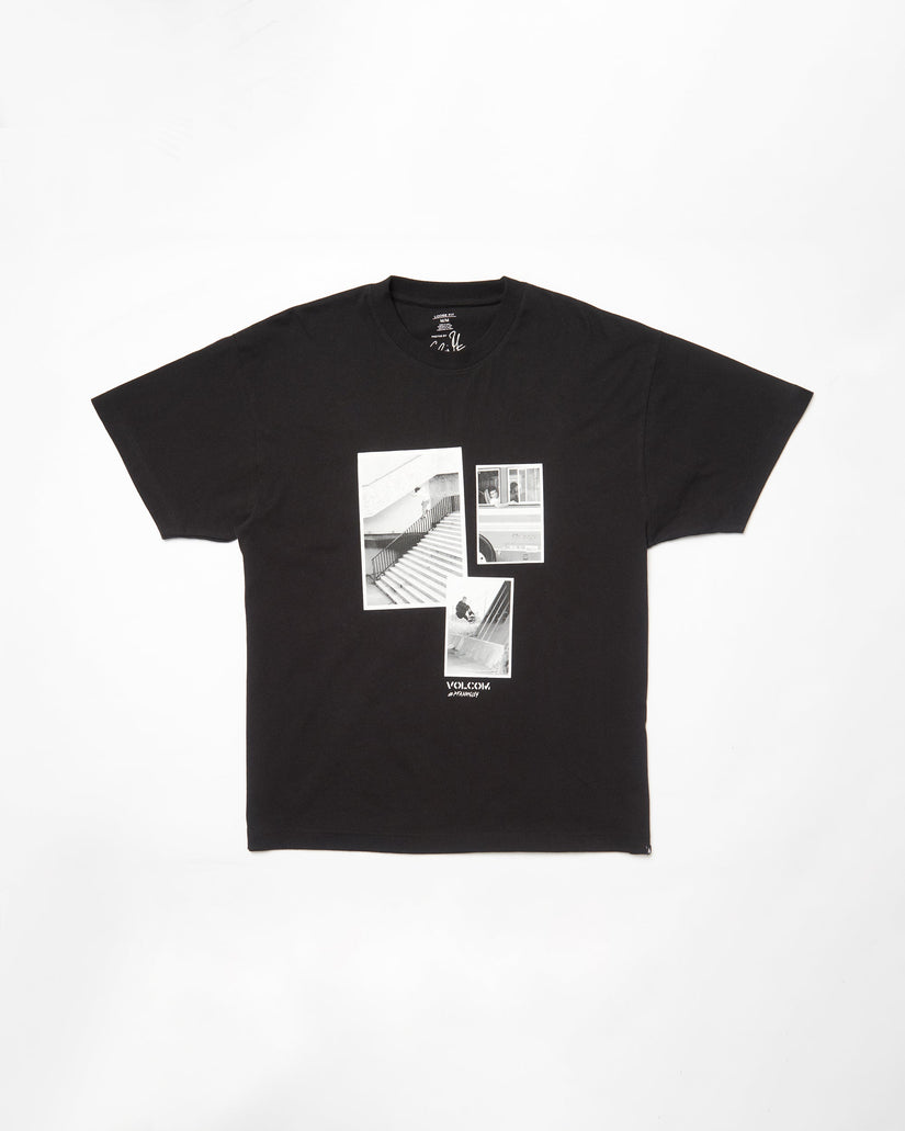 T-shirt Pfanngles - BLACK