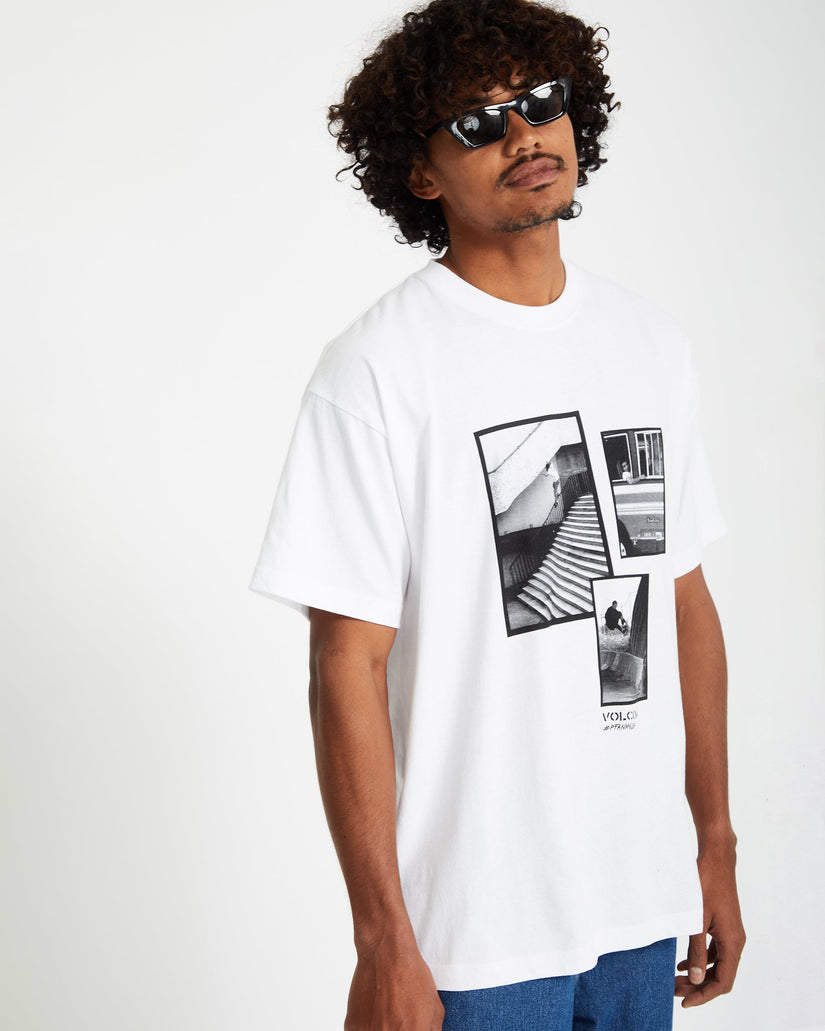 T-shirt Pfanngles - WHITE