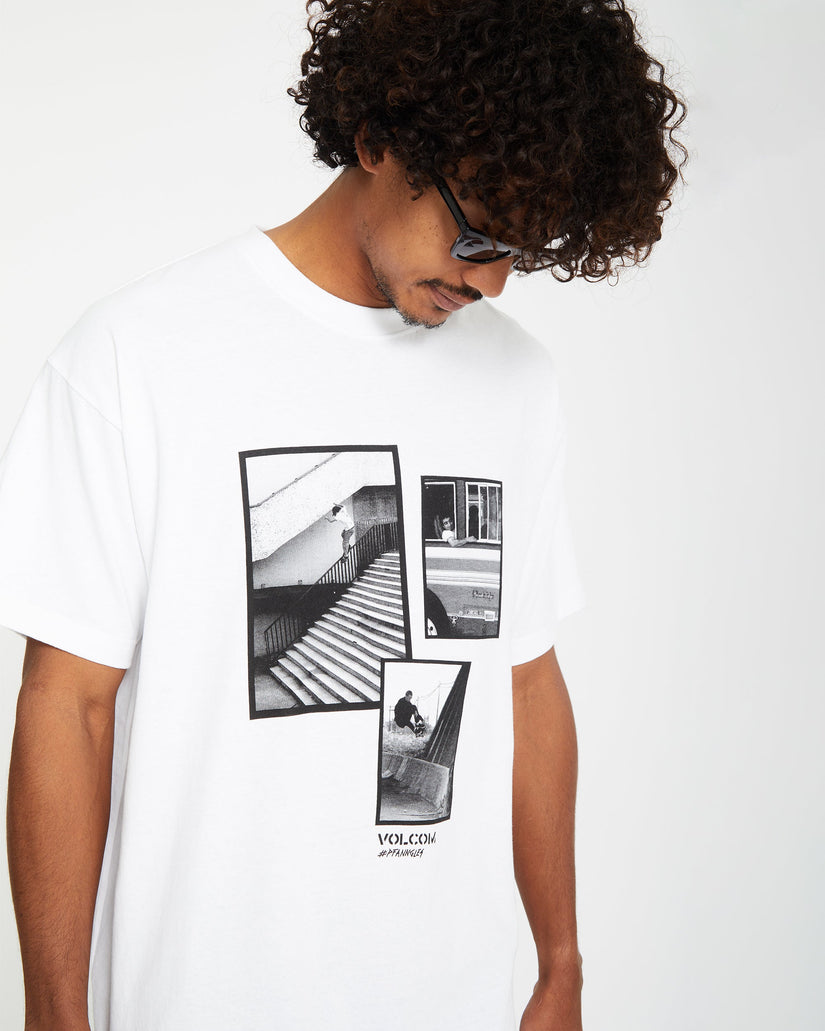 T-shirt Pfanngles - WHITE