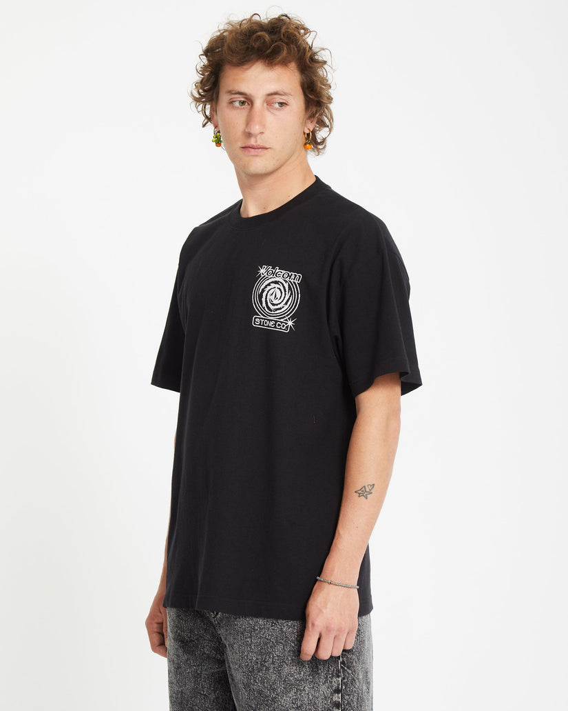T-shirt Deep Trance - BLACK