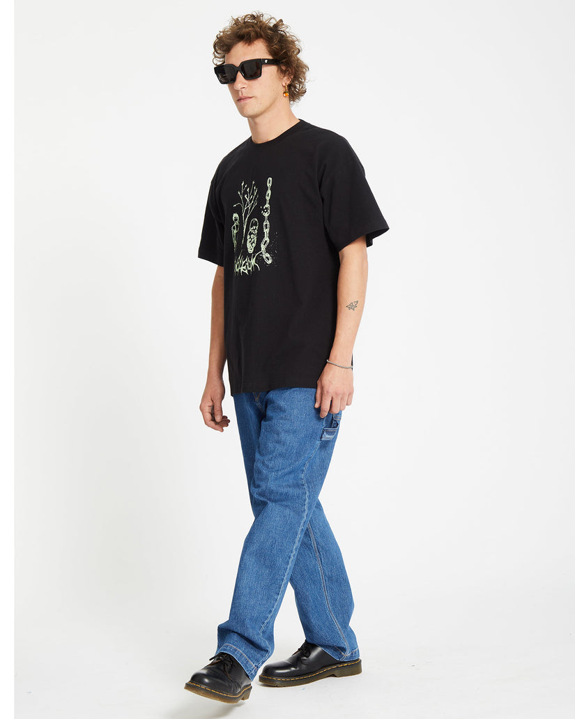 T-shirt Poetic Dess - BLACK