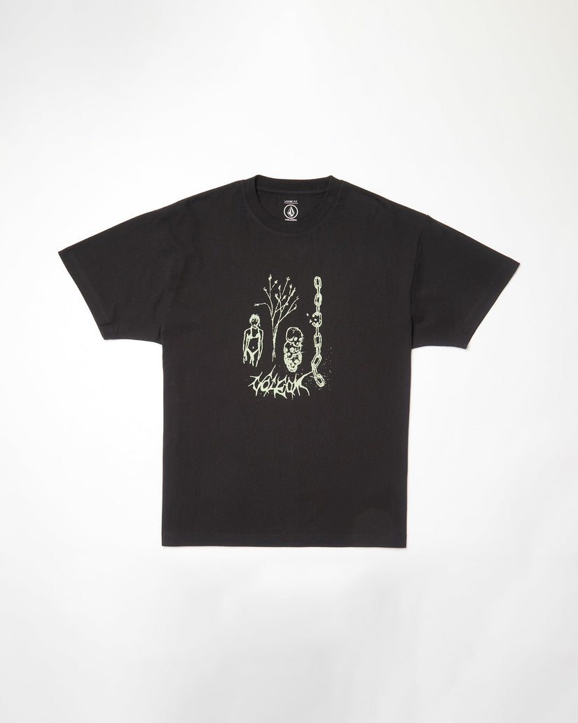 T-shirt Poetic Dess - BLACK