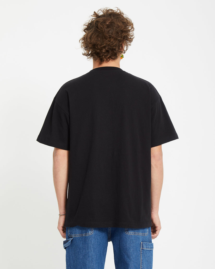 T-shirt Poetic Dess - BLACK