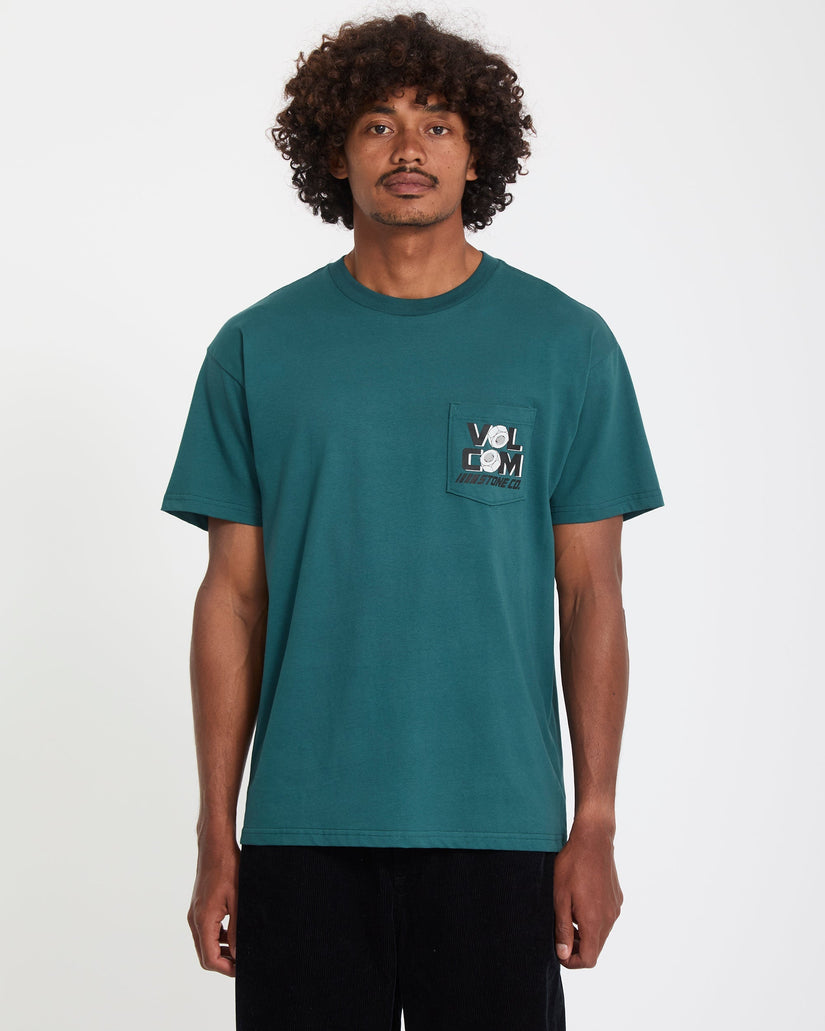 Parted Out Pocket T-Shirt - Rifle Green