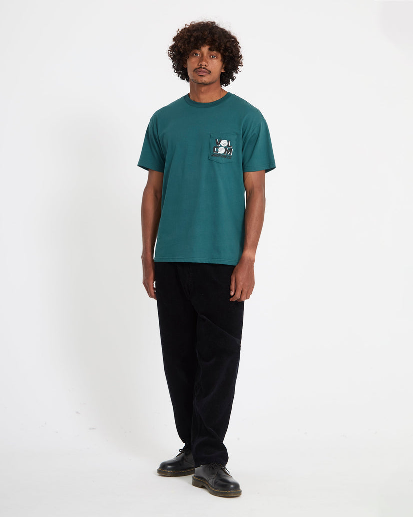 Parted Out Pocket T-Shirt - Rifle Green