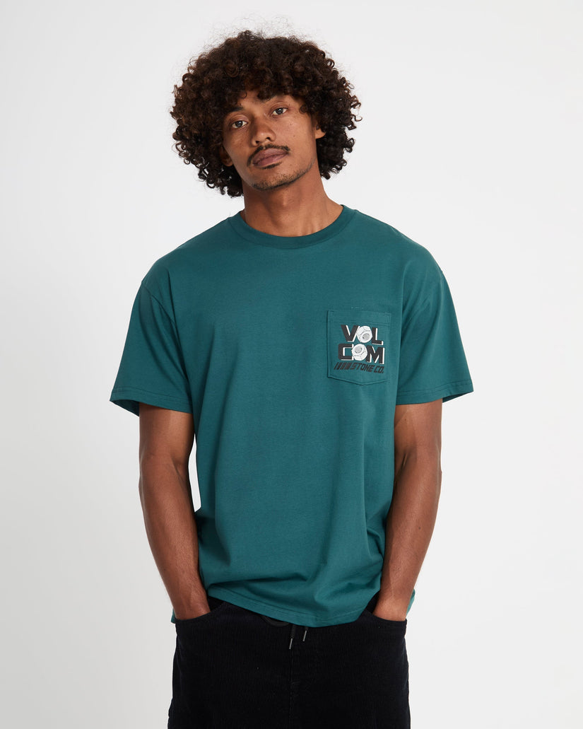 Parted Out Pocket T-Shirt - Rifle Green