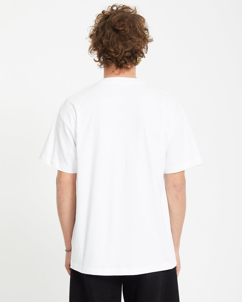 T-Shirt Pistol Stone - White