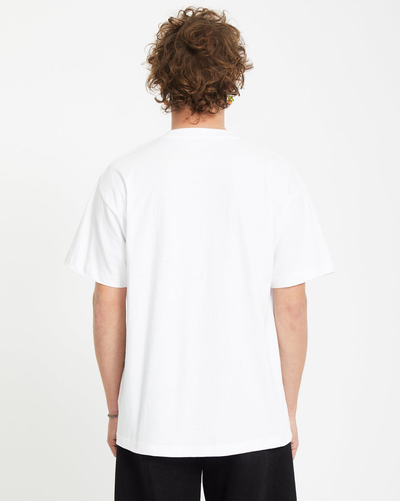 T-Shirt Pistol Stone - White