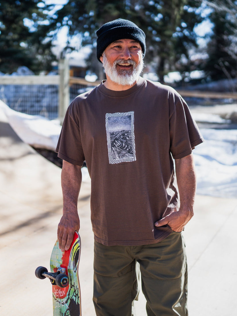 T-shirt Iguchi Valley - DARK EARTH