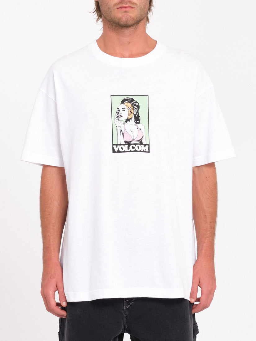 T-shirt Underfaced - WHITE