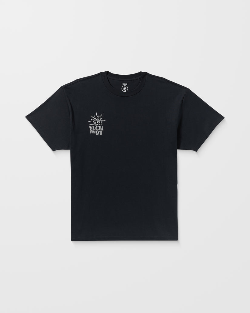T-Shirt Tune In - Antique Black