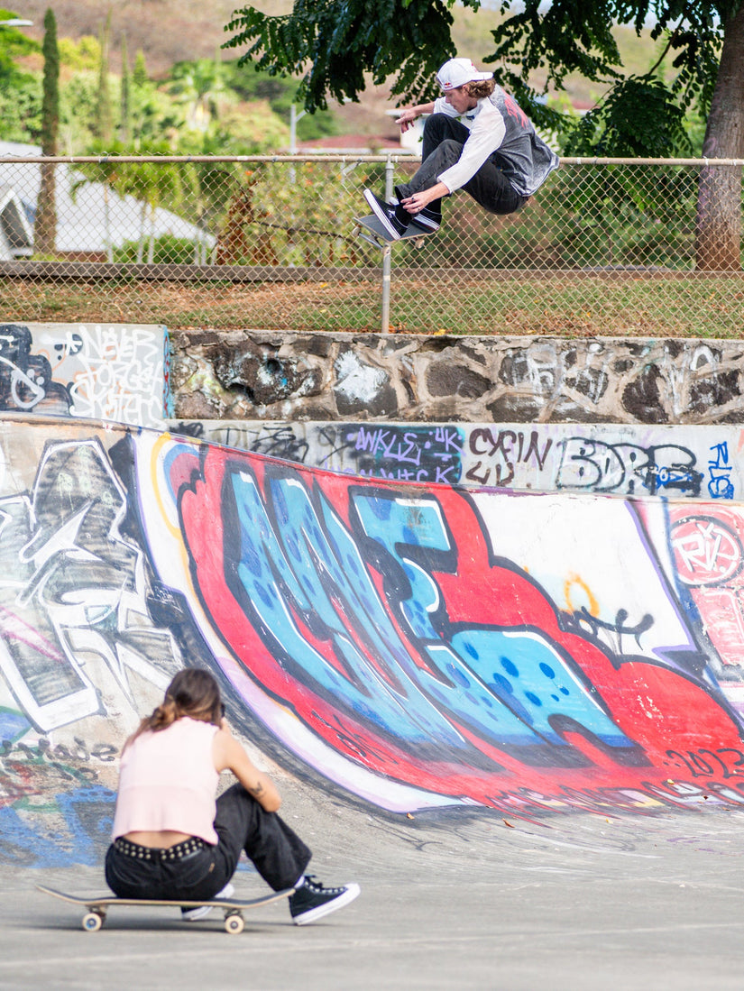 Skate Vitals Collin P Raglan T-shirt - BLACK