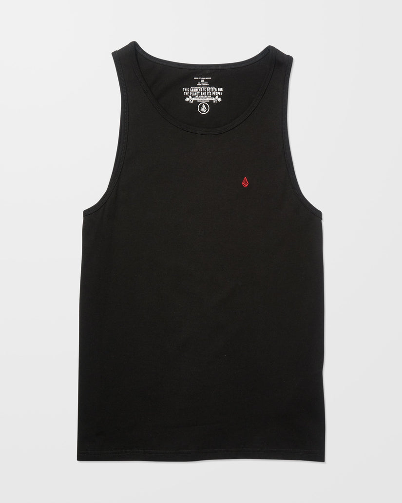 Stone Blanks Tank Top - Black
