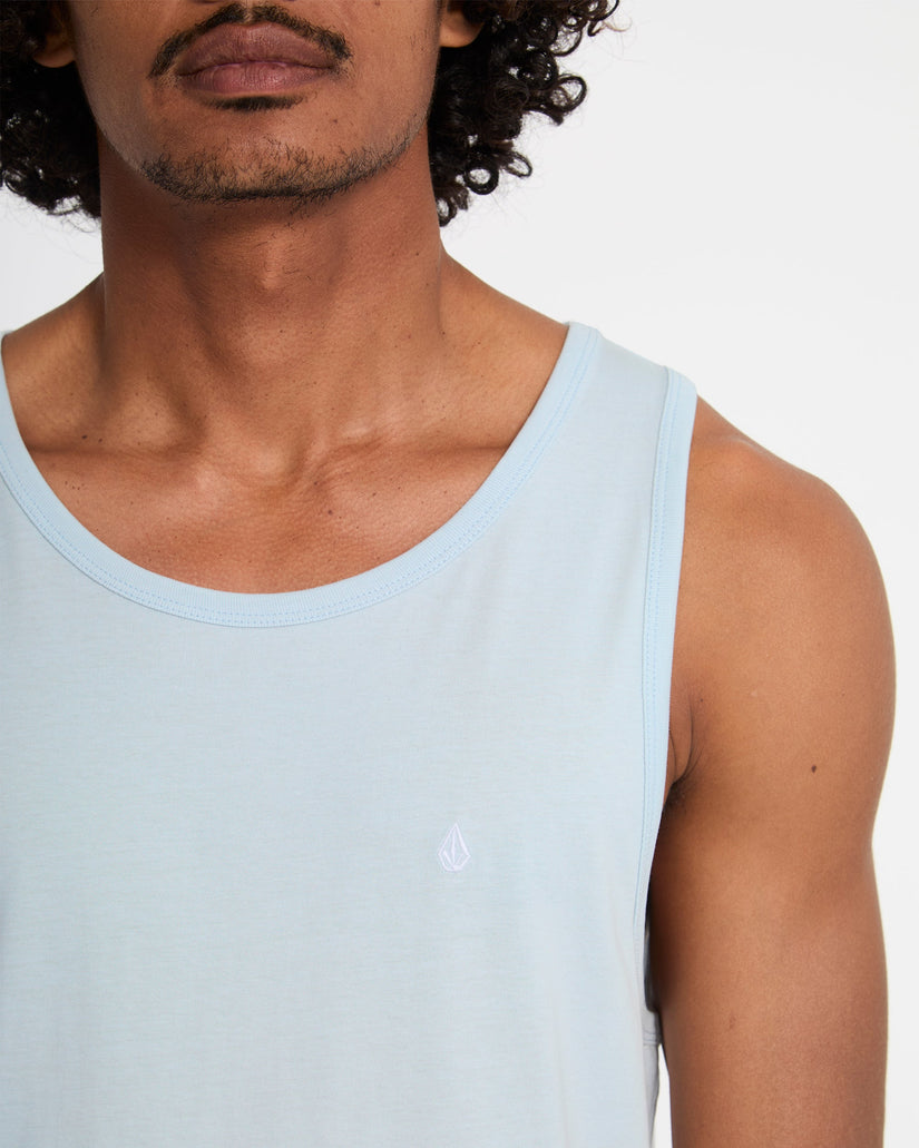 Stone Blanks Tank Top - Light Blue Acid