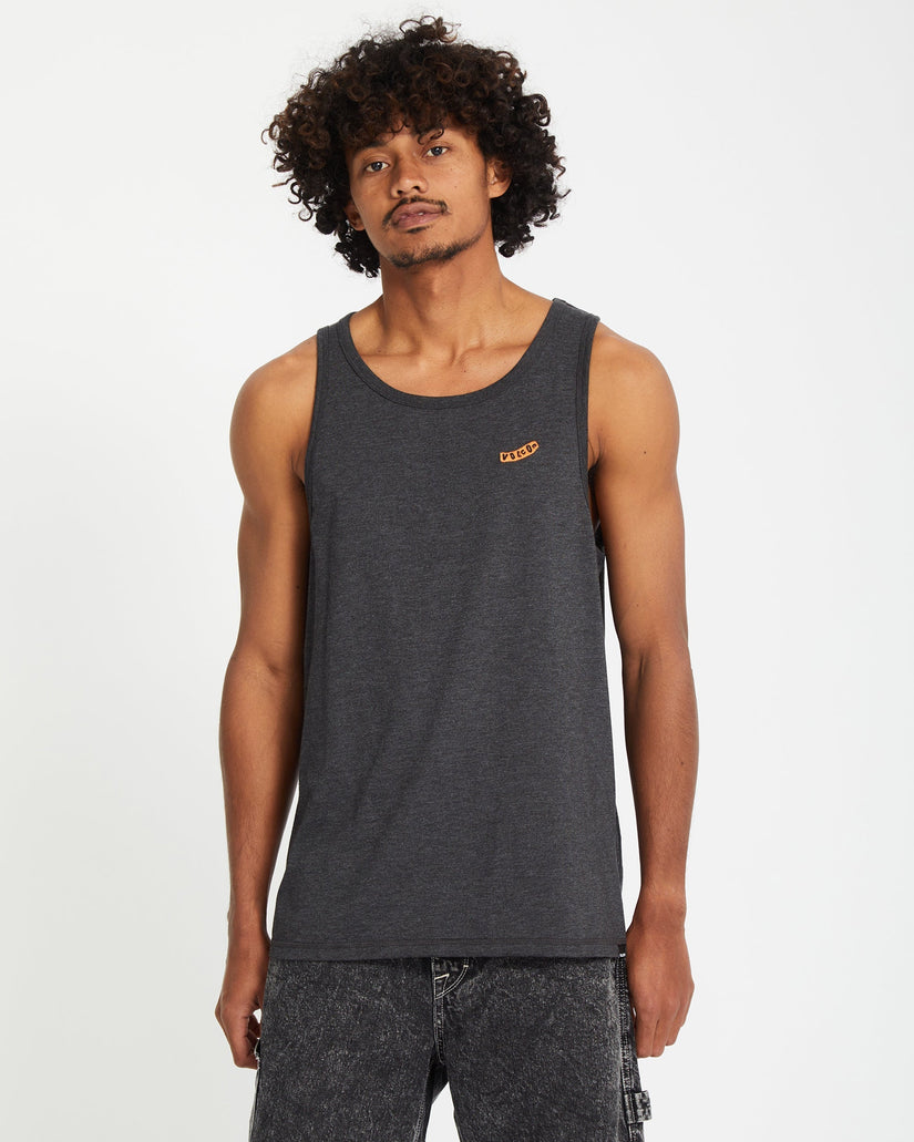 Pistol Stone Tank Top - Heather Black