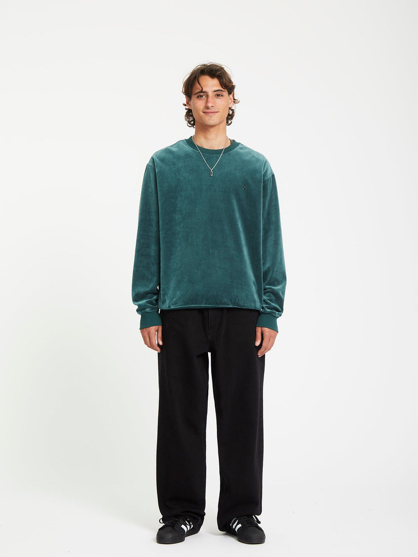 Sweat Single Stone Velvet - EVERGREEN