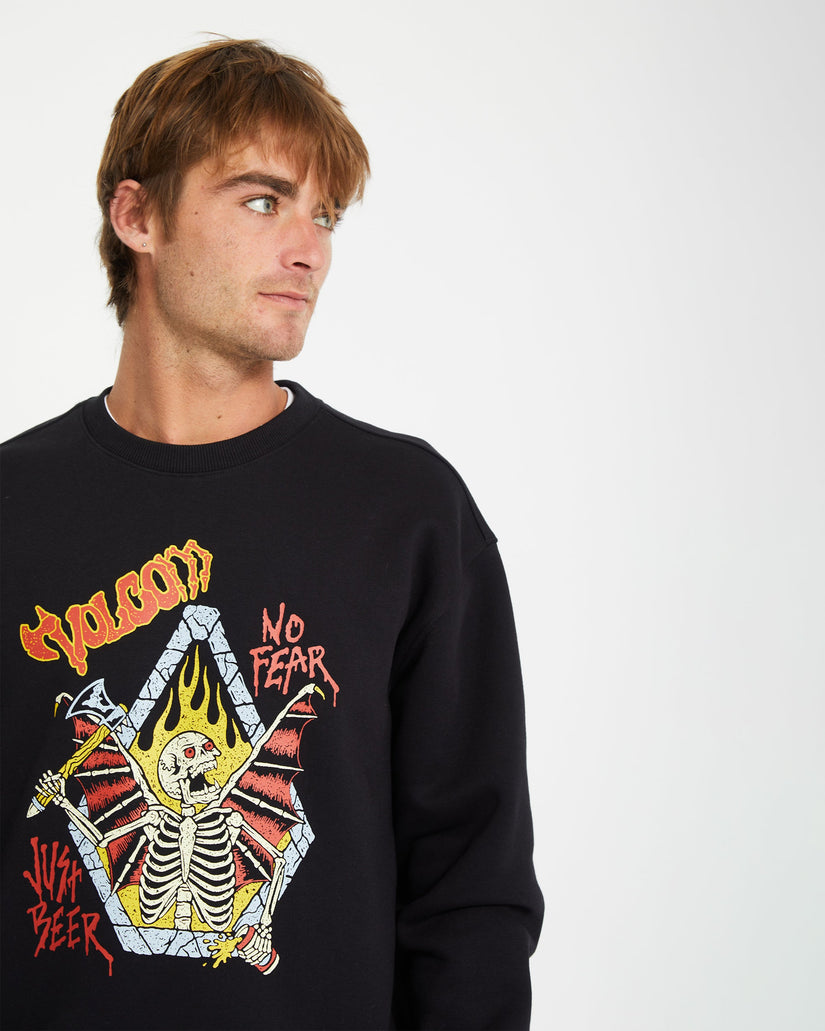 Sweatshirt Noder - BLACK