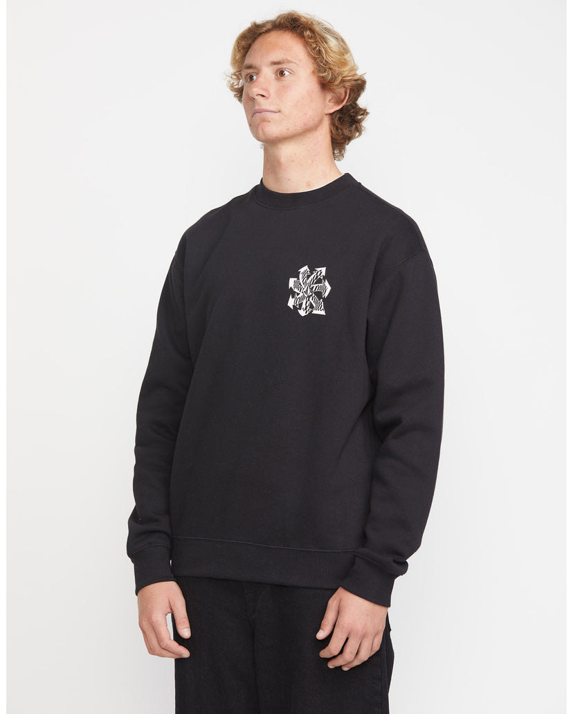 Sweatshirt Watanite - BLACK