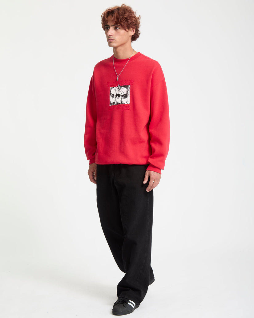 Sweatshirt Stoneye - Lifeguard Red