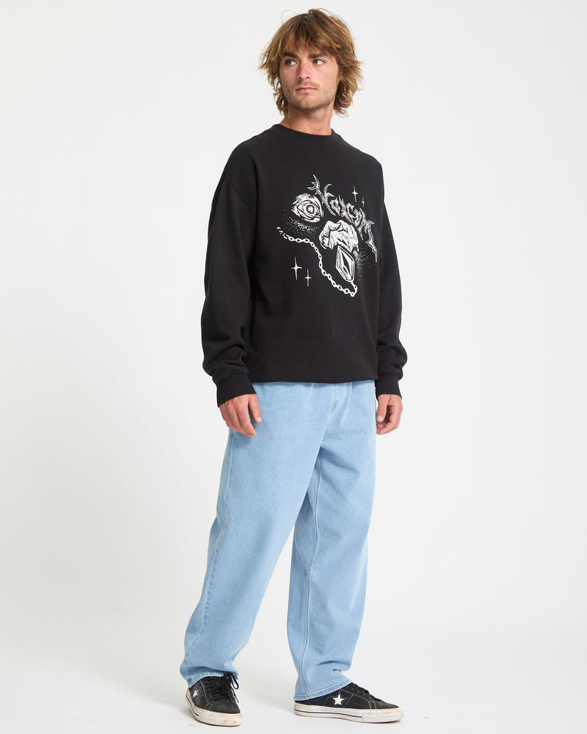 Sweatshirt Recto Verso - Black
