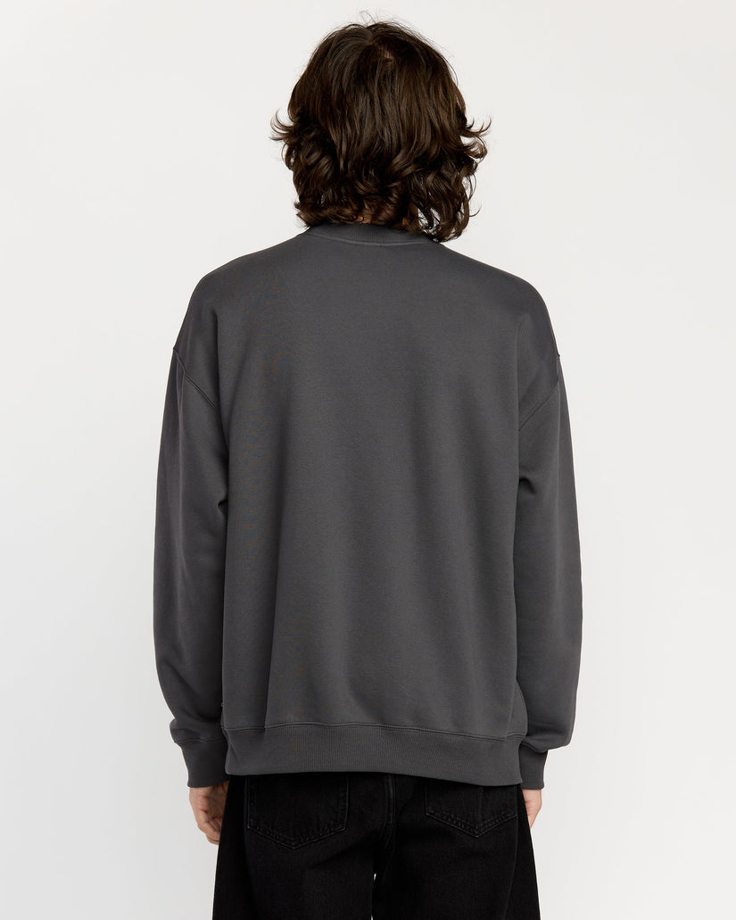 Sweatshirt Single Stone - Asphalt Black