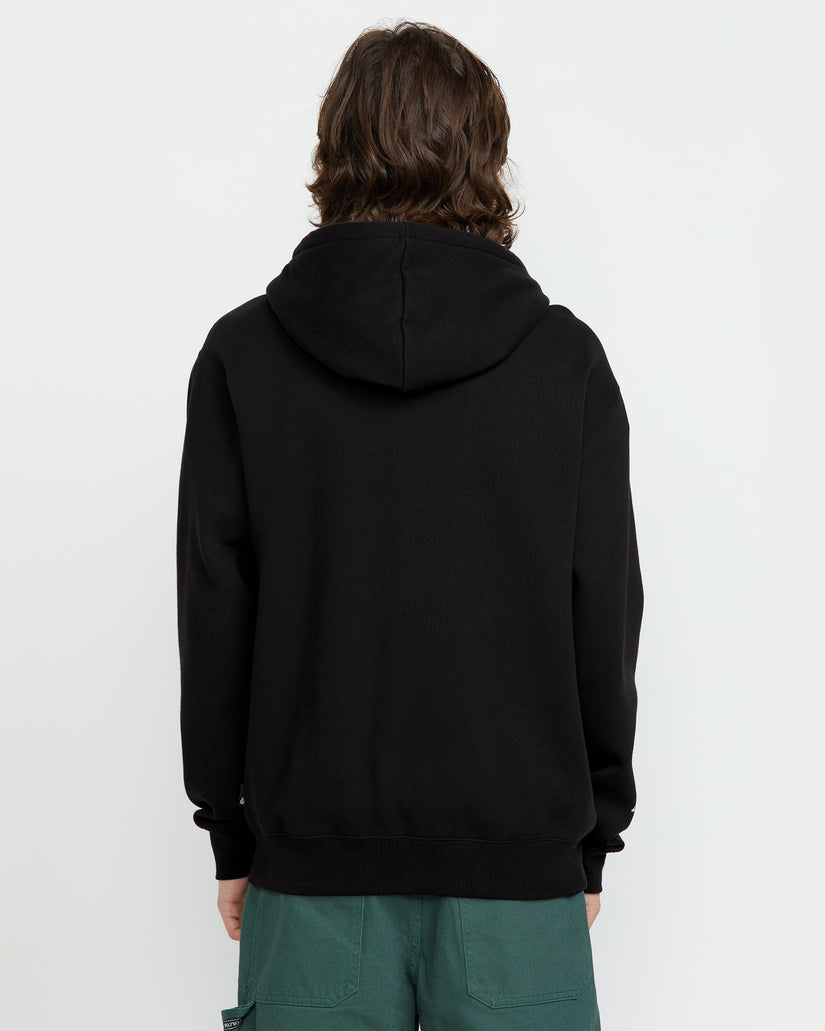 Sweat à Capuche Zippé Volcom Ent - BLACK