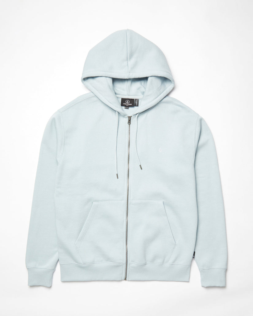 Sweat à Capuche Zippé Single Stone - CAROLINA BLUE