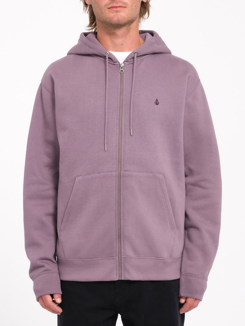 Sweat à capuche zippé Single Stone - VINTAGE VIOLET