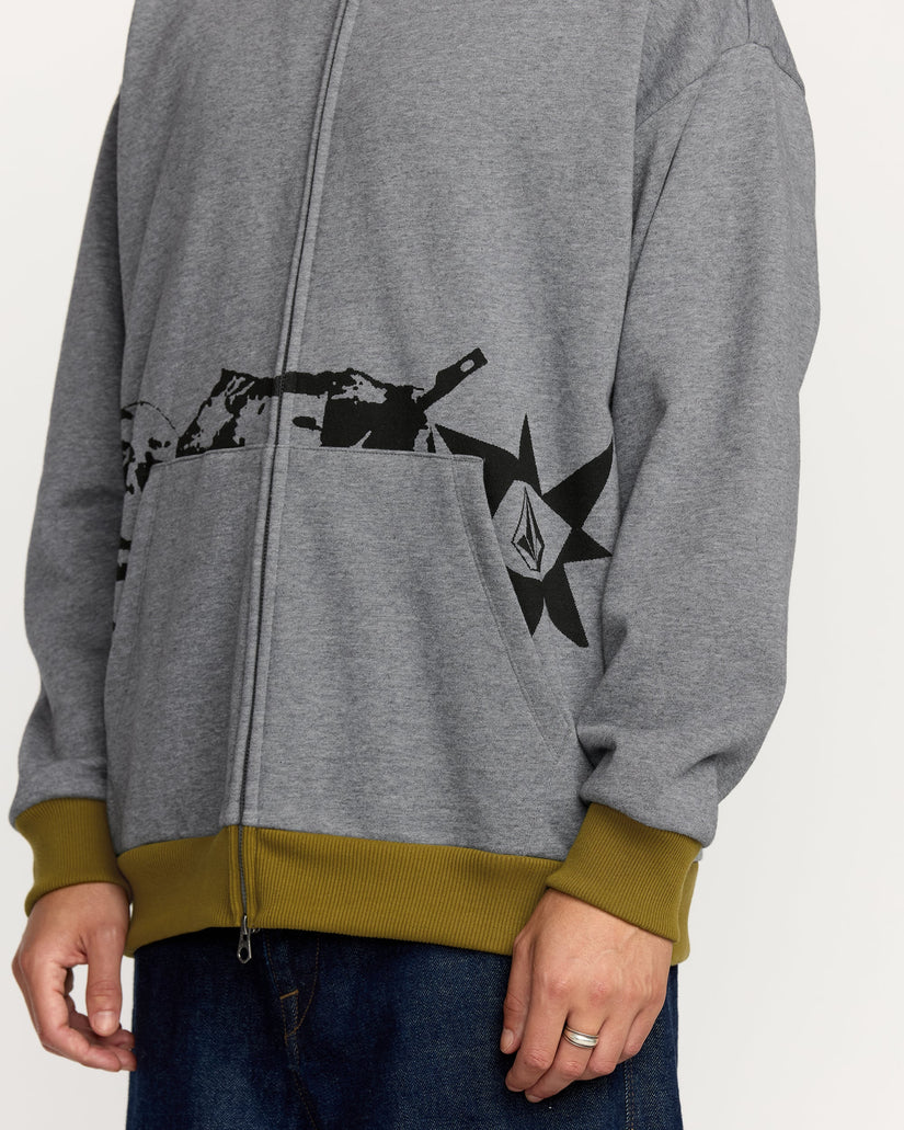 POVJ HEAVY ZIP FLEECE