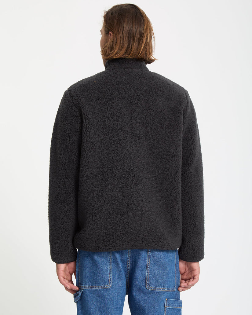 Sweat À Capuche Zippé Storm Stone - Asphalt Black