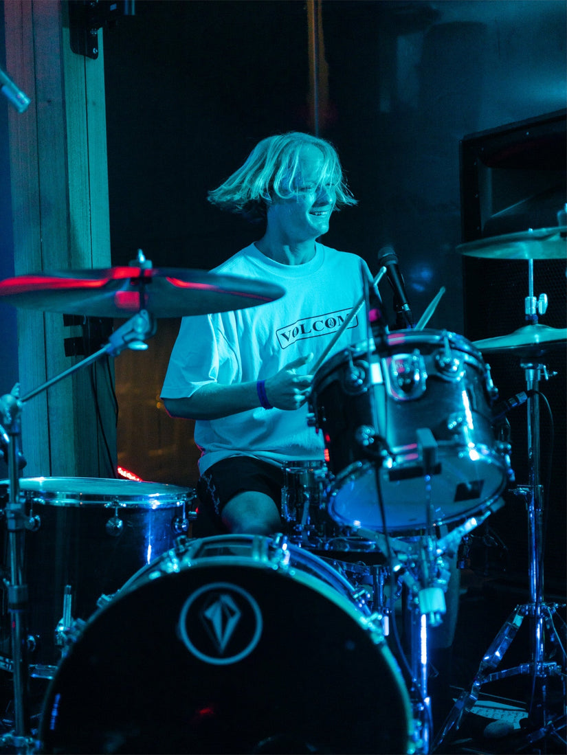 T-shirt V Ent Stone X2 - CELESTIAL BLUE