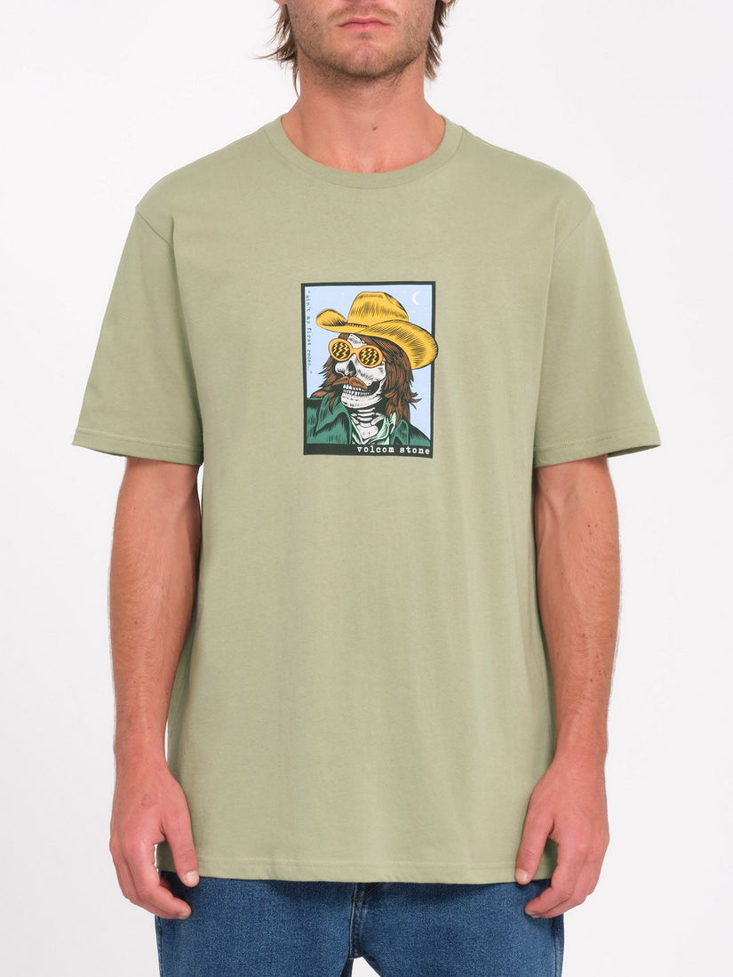 T-shirt Cosmic Rodeo - GREEN TEA