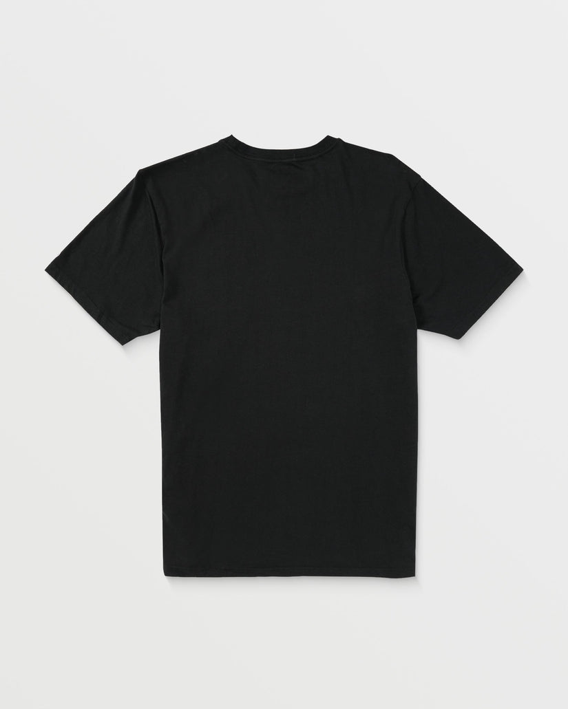 T-shirt Solid Pocket - BLACK