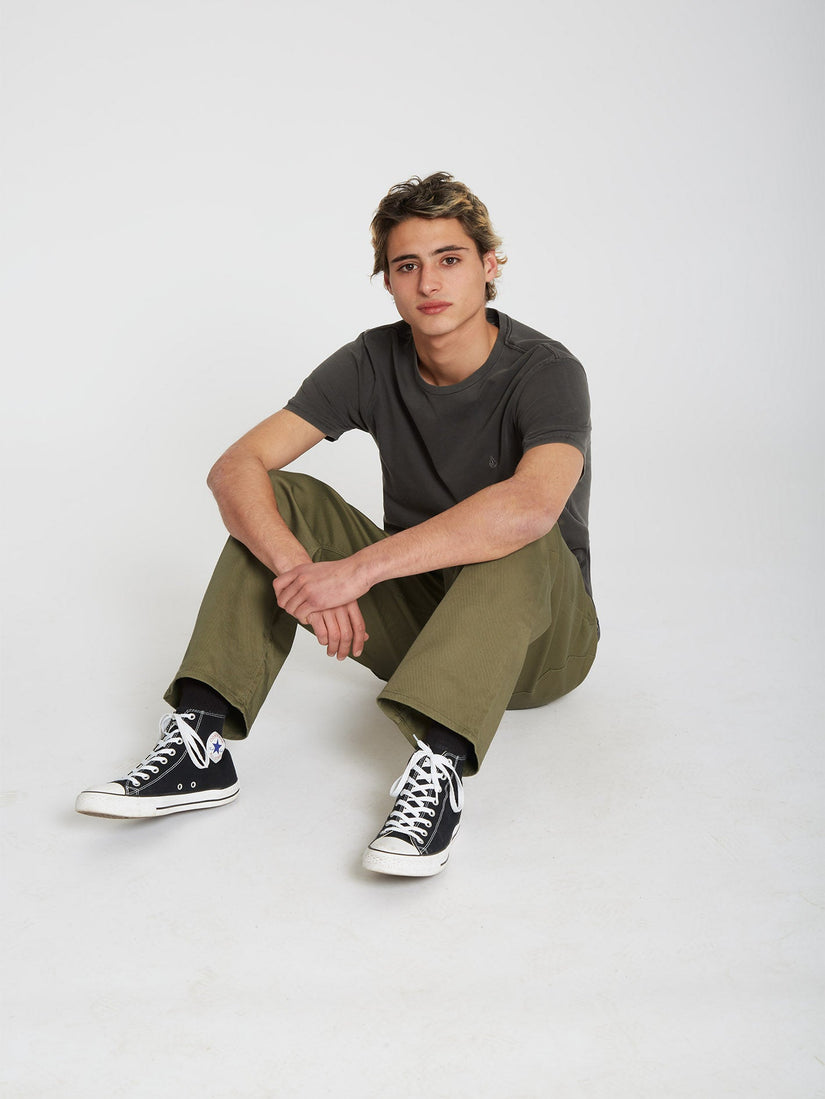 Solid Stone T-shirt - BLACK (A5211906_BLK) [13]