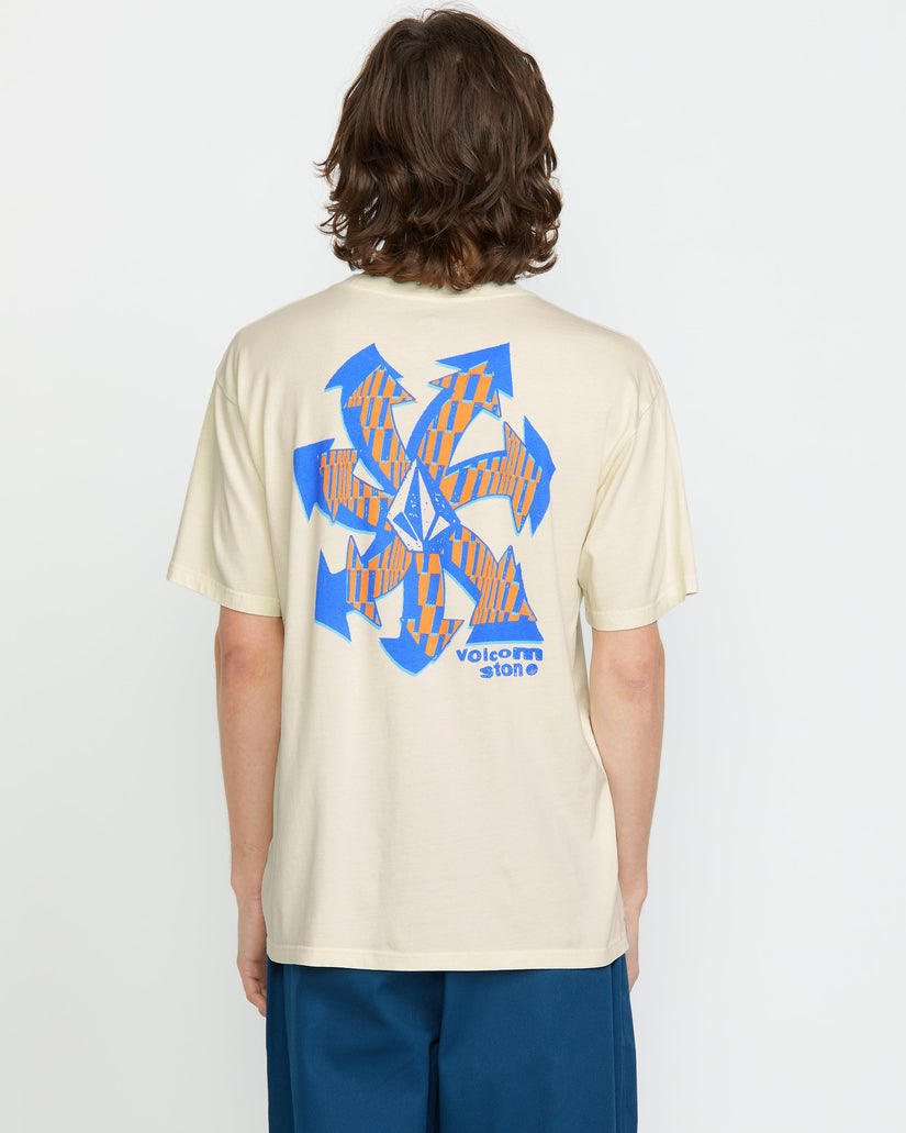 T-shirt Volcom Vortex - OFF WHITE