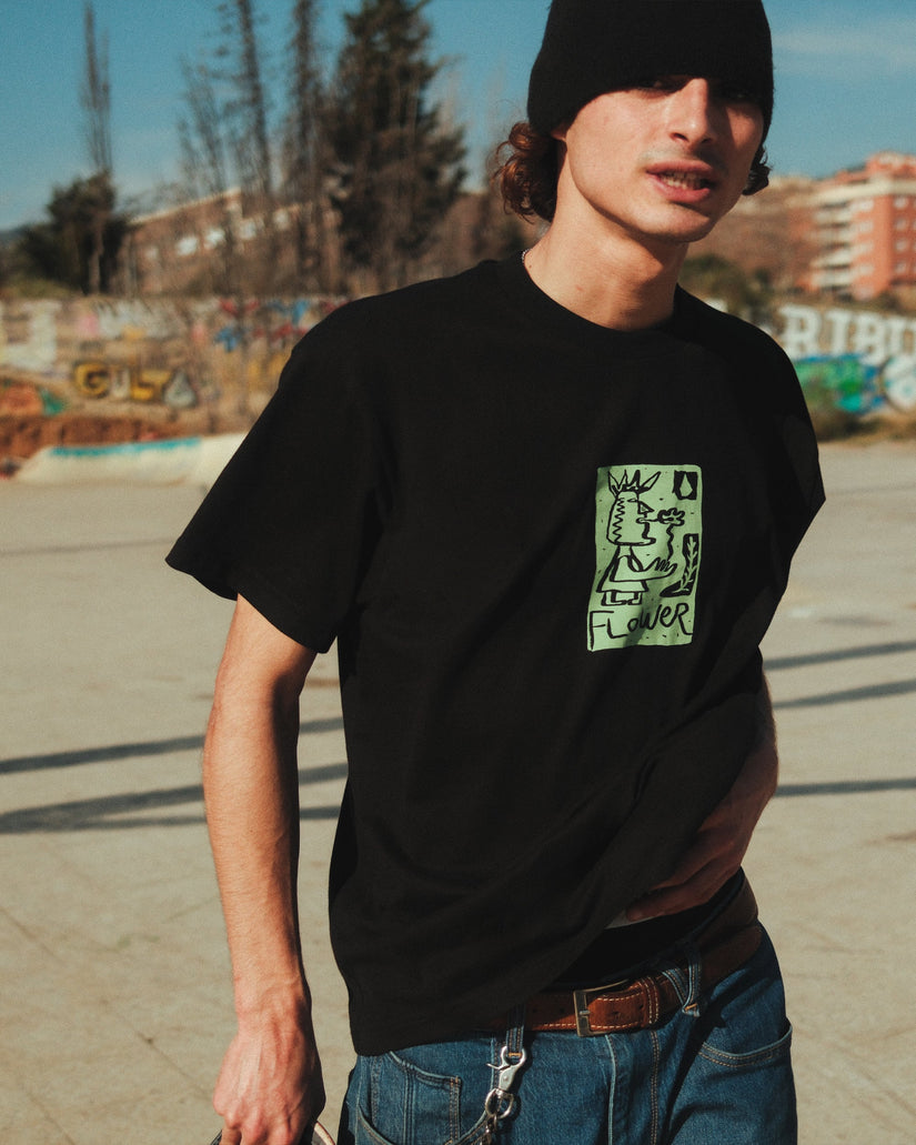 T-shirt Flowatch - BLACK