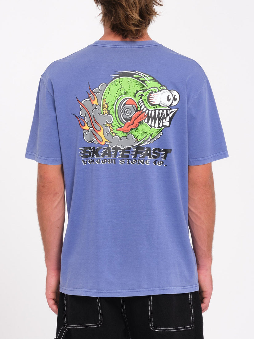 T-shirt Crazee Wheel - BALLPOINT BLUE