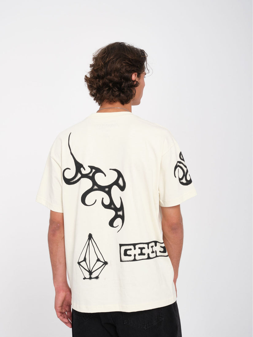 T-shirt Zephyr 1 - DIRTY WHITE