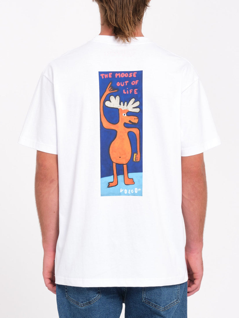 T-shirt Olivmoose - WHITE