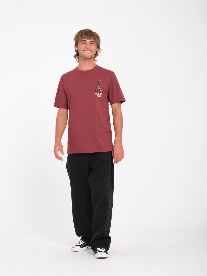 T-shirt Lintell - MERLOT