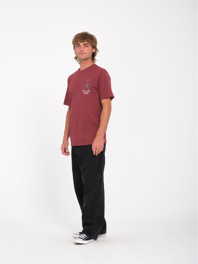 T-shirt Lintell - MERLOT
