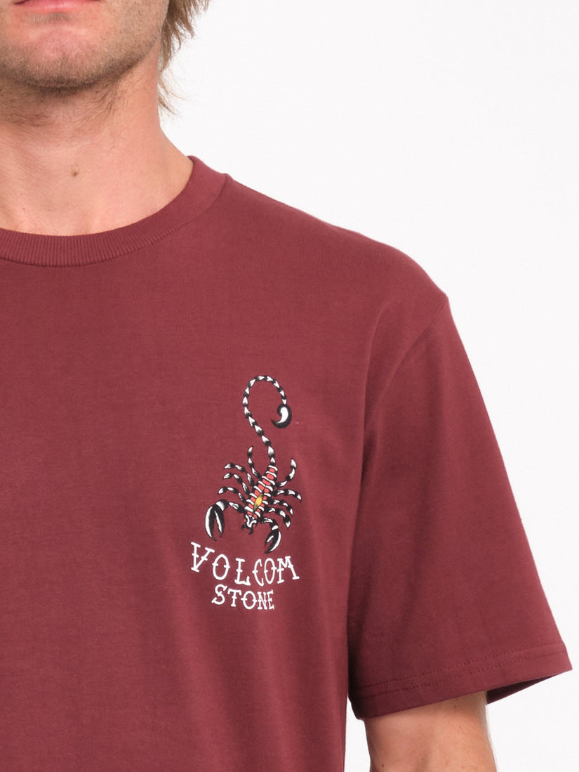 T-shirt Lintell - MERLOT