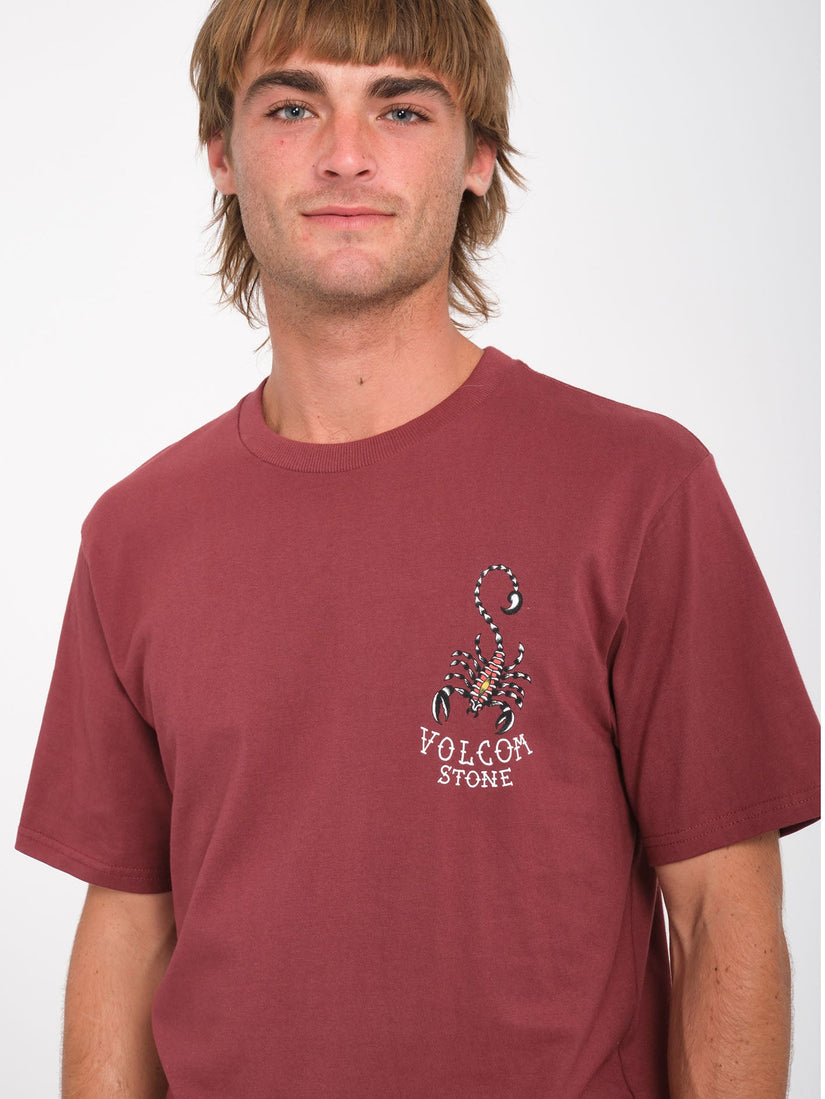 T-shirt Lintell - MERLOT