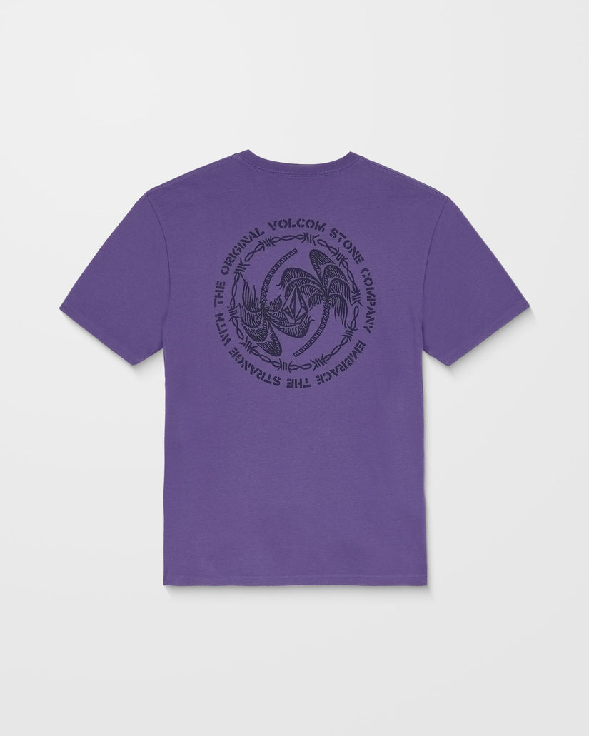 T-Shirt Circlepalm - Dark Purple