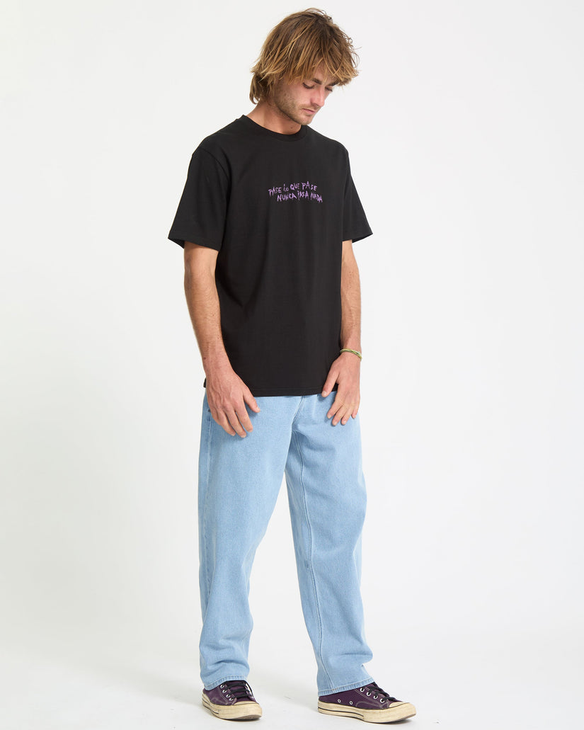 T-Shirt Nunca Pasa - Black