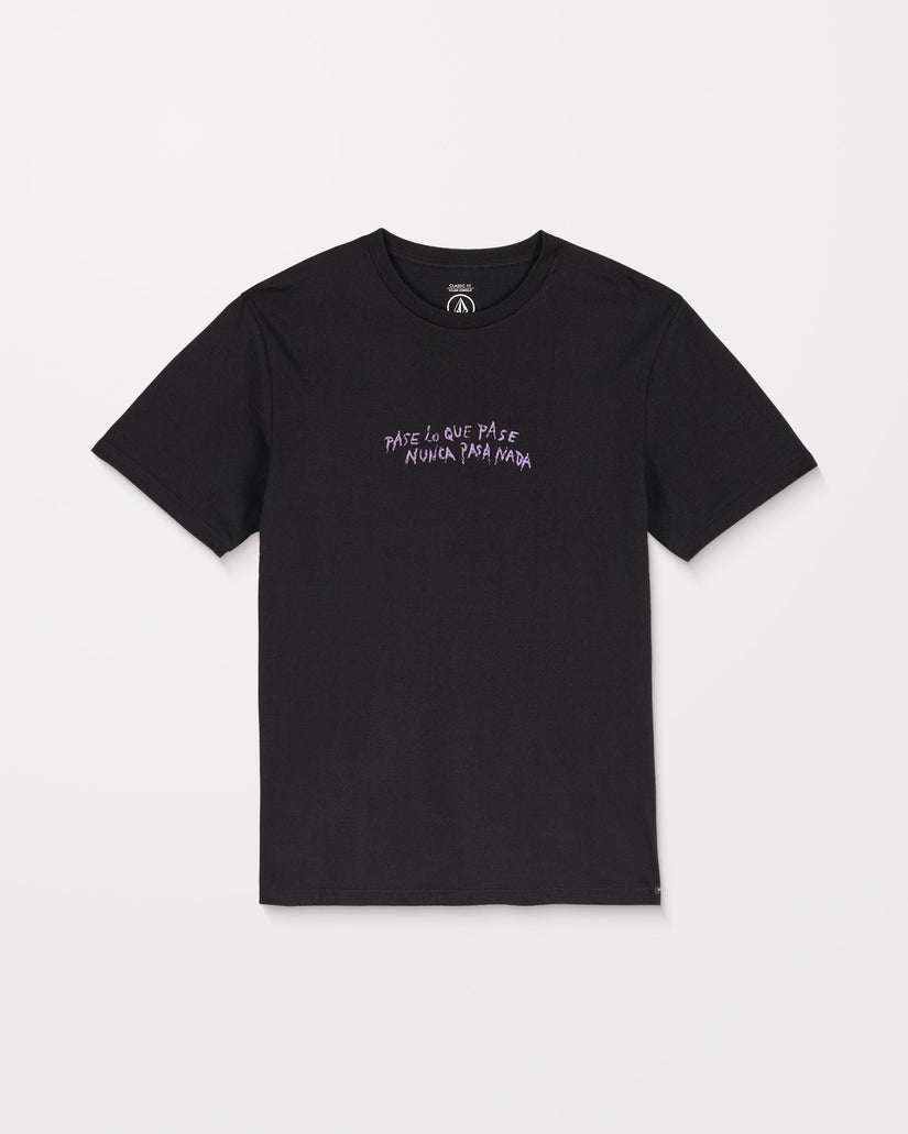 T-Shirt Nunca Pasa - Black