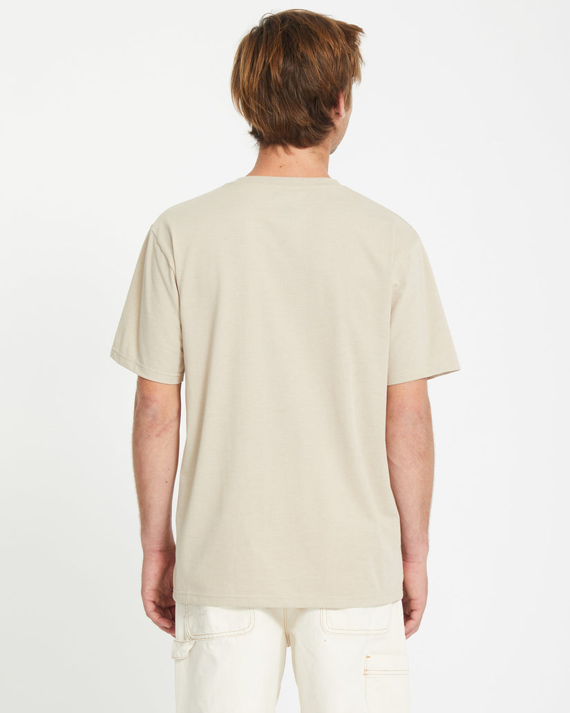 T-shirt Circle Blanks - LIGHT KHAKI
