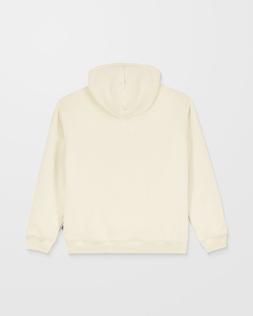 Sweat À Capuche Zippé Single Stone - Light Beige