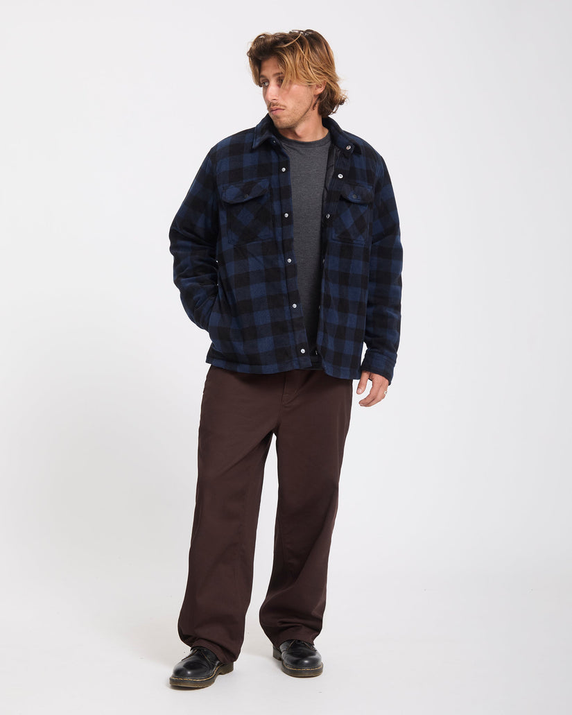Bowered II Fleece Shirt - Marine
