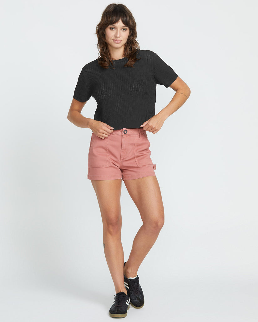 T-shirt Meshy Beach - BLACK